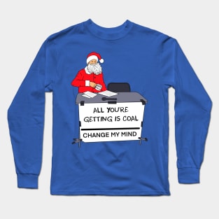 On Santa's Naughty List Long Sleeve T-Shirt